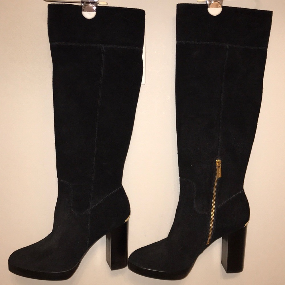 (Never Worn!) Michael Kors Black Suede Boots
